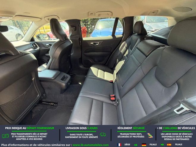 Volvo V60 B4 197 ch BVA Noir M�tallique de 2021