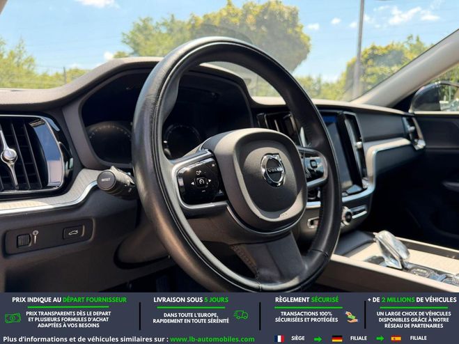 Volvo V60 B4 197 ch BVA Noir M�tallique de 2021