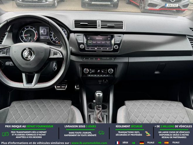 Skoda Fabia 1.0 TSI 110 ch BVA Rouge de 2019