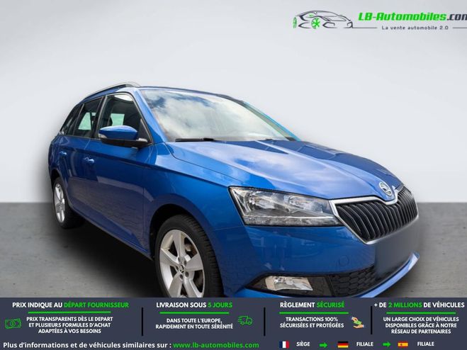 Skoda Fabia 1.0 MPI 75 ch BVM Bleu M�tallique de 2019