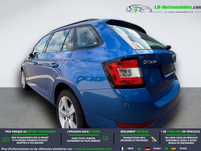 Skoda Fabia 1.0 MPI 75 ch BVM Bleu M�tallique de 2019