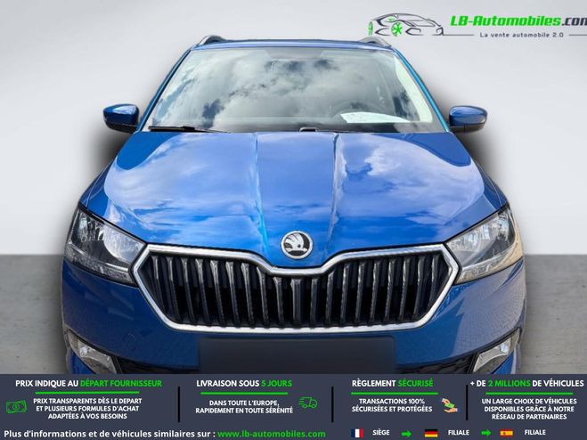 Skoda Fabia 1.0 MPI 75 ch BVM Bleu M�tallique de 2019