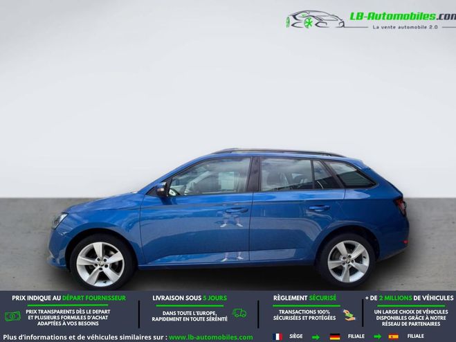Skoda Fabia 1.0 MPI 75 ch BVM Bleu M�tallique de 2019