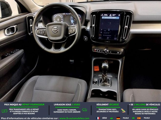Volvo XC40 T2 129 ch BVM Noir M�tallique de 2021