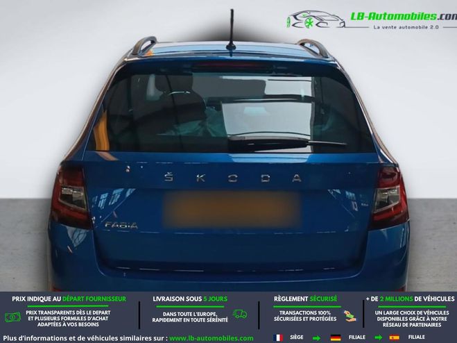 Skoda Fabia 1.0 TSI 95 ch BVA Bleu M�tallique de 2021