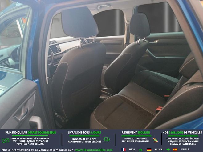Skoda Fabia 1.0 TSI 95 ch BVA Bleu M�tallique de 2021