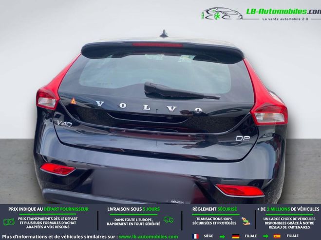Volvo V40 D2 115 BVM Noir M�tallique de 2015