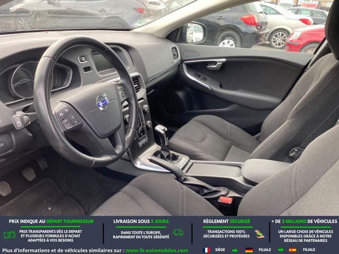 Volvo V40 D2 115 BVM Noir M�tallique de 2015