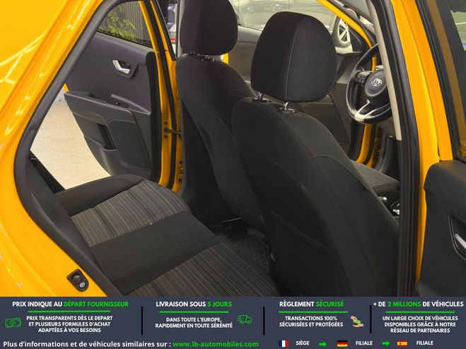 Kia Stonic 1.0 T-GDi 120 ch BVA Jaune M�tallique de 2018