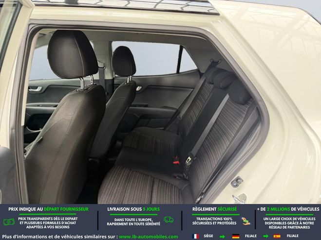 Kia Stonic 1.0 T-GDi 120 ch BVM Blanc de 2019
