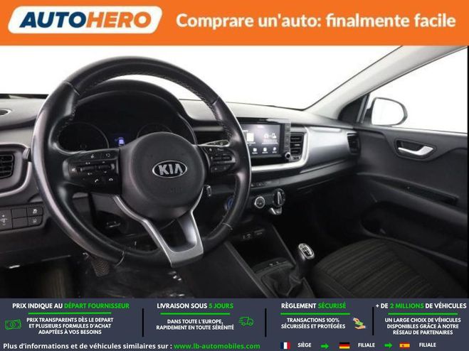 Kia Stonic 1.0 T-GDi 100 ch BVM Blanc M�tallique de 2019