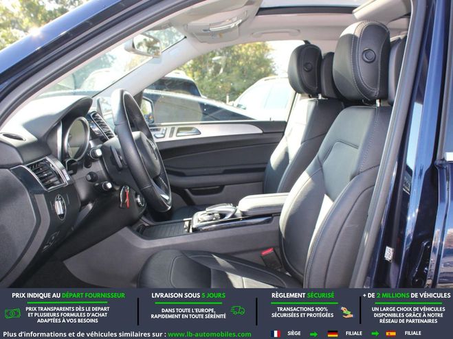 Mercedes GLE 350 d BVA 4Matic Bleu M�tallique de 2016