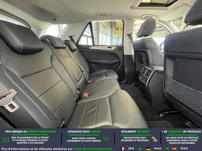 Mercedes GLE 350 d BVA 4Matic Noir M�tallique de 2017