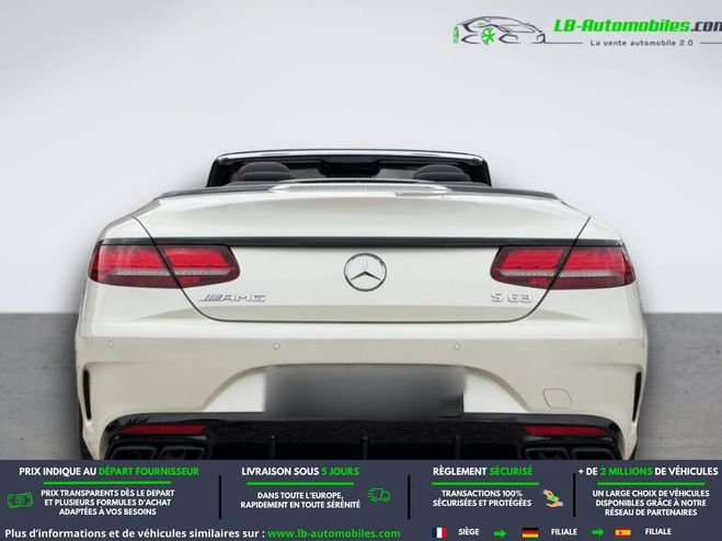 Mercedes Classe S 63 S AMG Blanc de 2018
