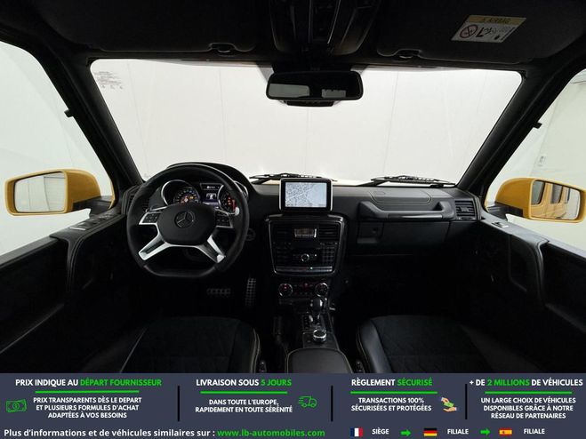 Mercedes Classe G 500 BVA Jaune M�tallique de 2017