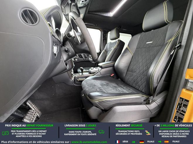 Mercedes Classe G 500 BVA Jaune M�tallique de 2017