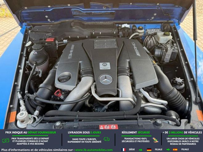 Mercedes Classe G 63 AMG BVA Bleu M�tallique de 2017