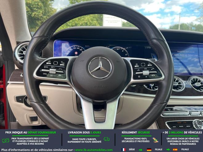 Mercedes Classe E 450 AMG 4MATIC Rouge M�tallique de 2019