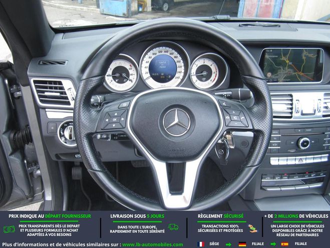 Mercedes Classe E 220 CDI BVA Gris M�tallique de 2015
