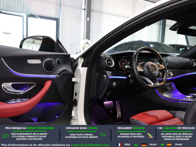 Mercedes Classe E 400 4MATIC BVA Blanc de 2017