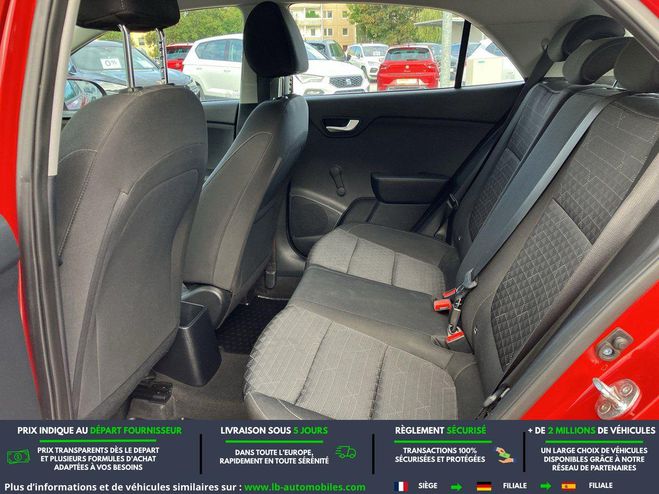 Kia Rio 1.0 T-GDi 100 ch BVA Rouge M�tallique de 2021