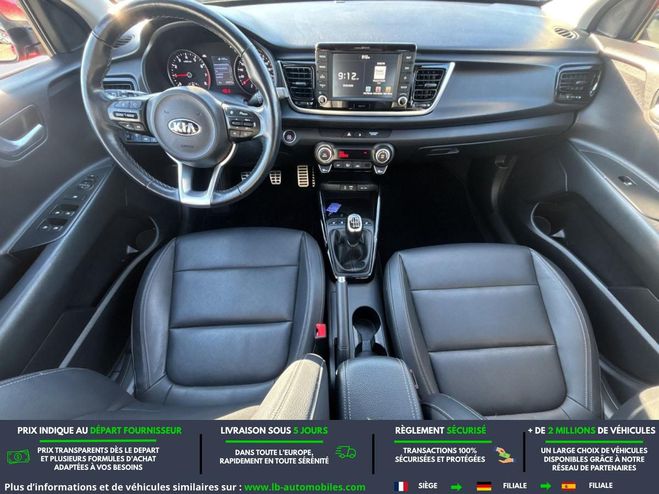 Kia Rio 1.0 T-GDi 120 ch BVM Rouge M�tallique de 2021