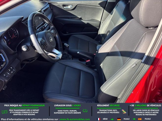 Kia Rio 1.0 T-GDi 120 ch BVM Rouge M�tallique de 2021
