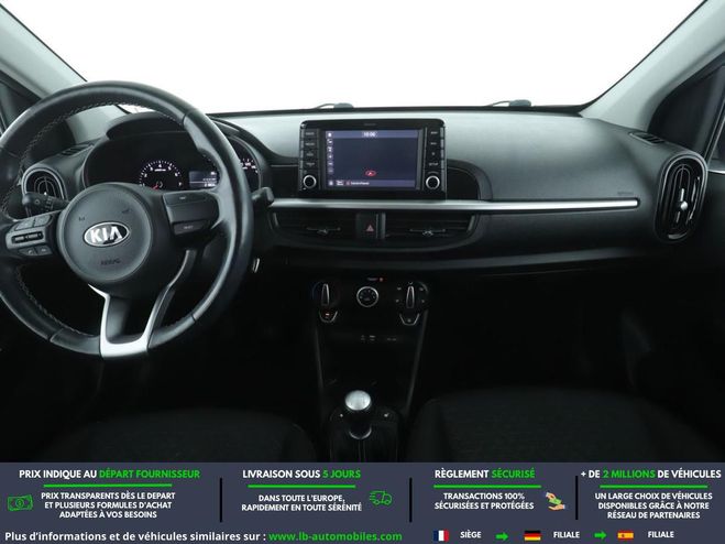 Kia Picanto 1.2L 84 ch BVM Noir M�tallique de 2019