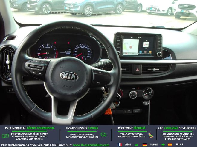 Kia Picanto 1.2L 84 ch BVM Blanc de 2019