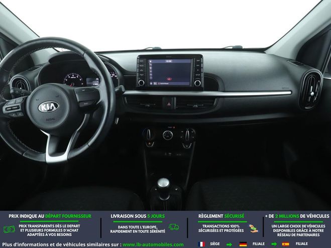 Kia Picanto 1.2L 84 ch BVM Noir M�tallique de 2019