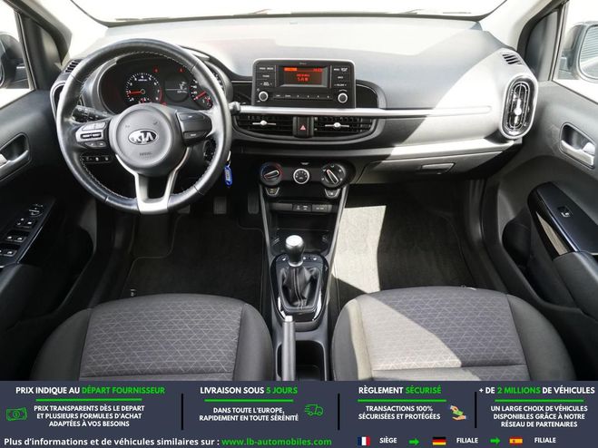 Kia Picanto 1.0 MPi 67 ch BVM Noir M�tallique de 2019