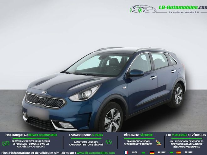 Kia Niro 1.6 GDi Hybride Rechargeable 141 ch BVA Bleu M�tallique de 2019