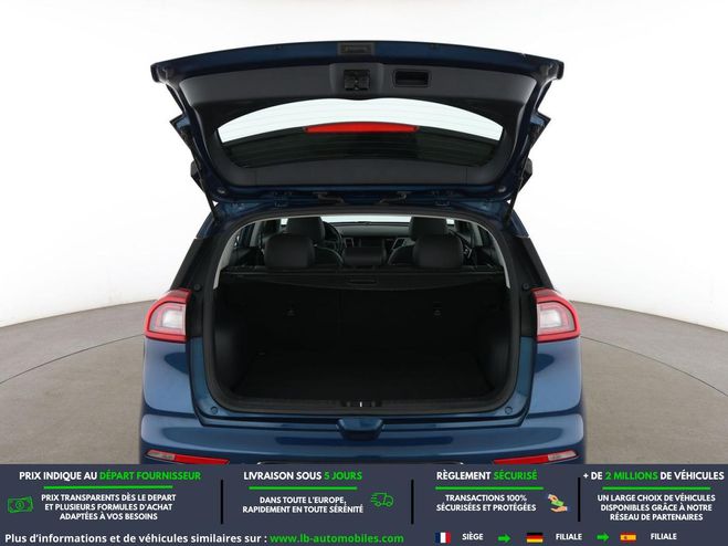 Kia Niro 1.6 GDi Hybride Rechargeable 141 ch BVA Bleu M�tallique de 2019