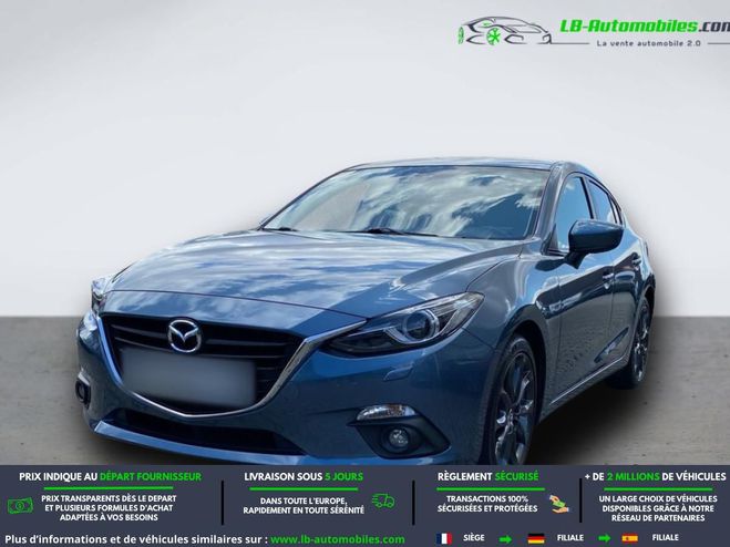 Mazda 3 2.0L SKYACTIV-G 120 ch Bleu M�tallique de 2016