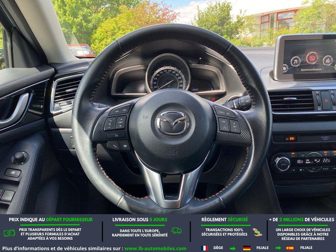 Mazda 3 2.0L SKYACTIV-G 120 ch Bleu M�tallique de 2016