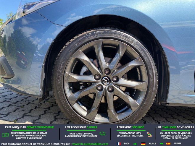 Mazda 3 2.0L SKYACTIV-G 120 ch Bleu M�tallique de 2016
