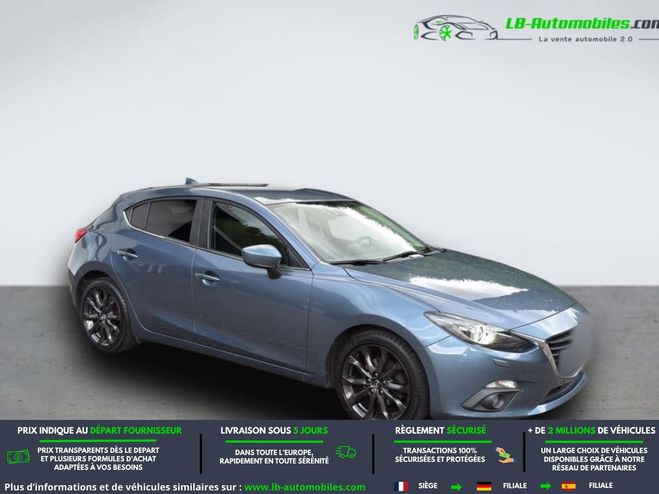 Mazda 3 2.0L SKYACTIV-G 120 ch Bleu M�tallique de 2016
