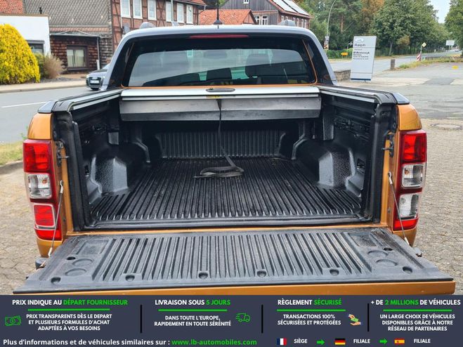 Ford Ranger DOUBLE CABINE 2.0 213 BVA Orange M�tallique de 2020