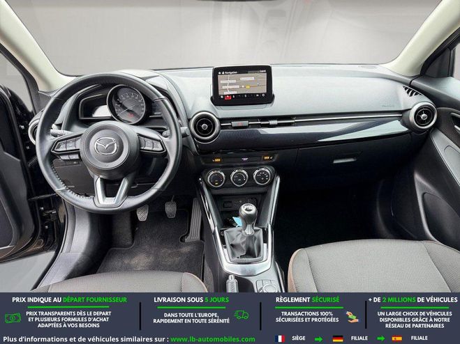 Mazda 2 1.5L SKYACTIV-G M Hybrid 90ch BVM Noir M�tallique de 2020