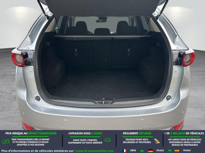 Mazda Cx 5 2.2L Skyactiv-D 150 ch 4x2 BVA Argent� M�tallique de 2017