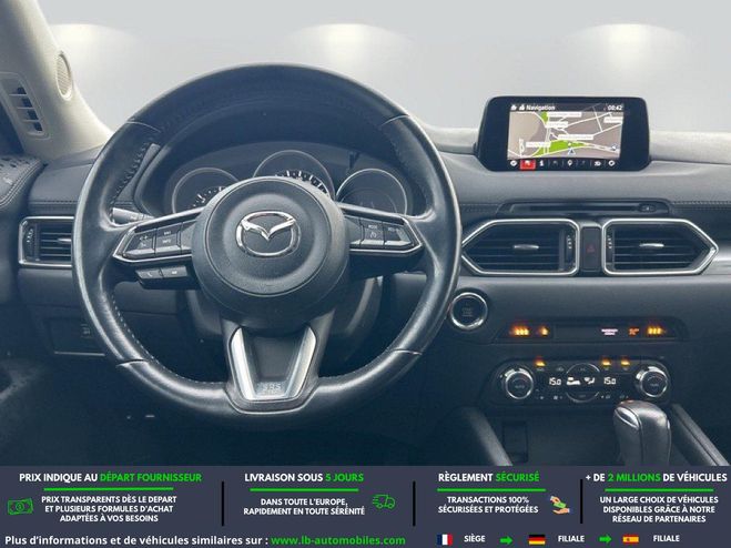 Mazda Cx 5 2.2L Skyactiv-D 150 ch 4x2 BVA Argent� M�tallique de 2017