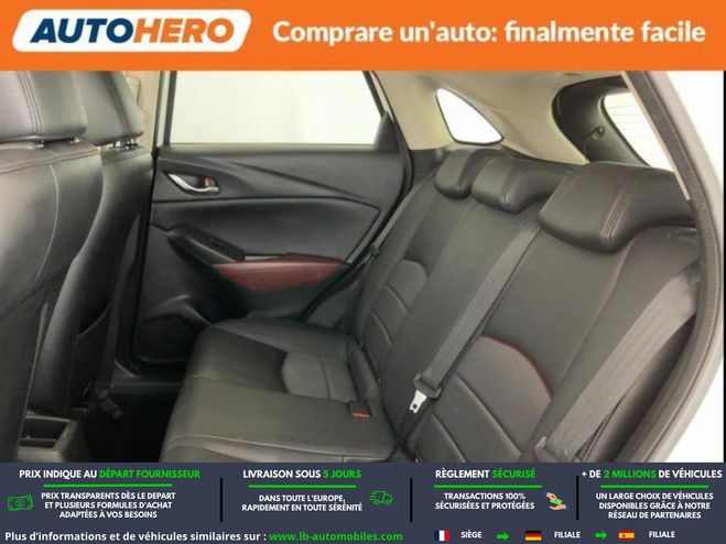 Mazda Cx 3 1.5L Skyactiv-D 105 4x2 Blanc M�tallique de 2018