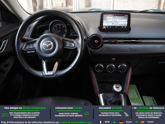 Mazda Cx 3 1.5L Skyactiv-D 105 4x2 Bleu M�tallique de 2017