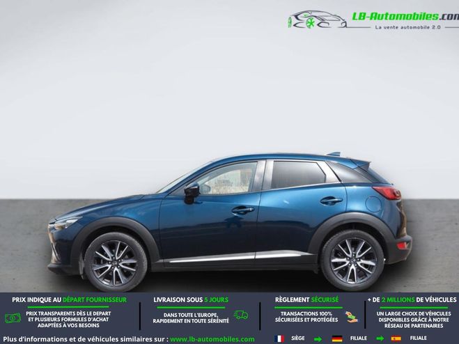 Mazda Cx 3 1.5L Skyactiv-D 105 4x2 Bleu M�tallique de 2017