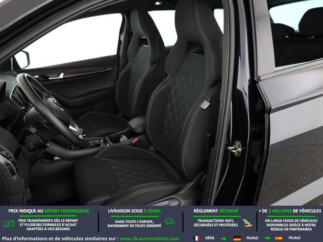 Skoda Karoq 2.0 TDI 190 ch 4x4 BVA Noir M�tallique de 2019