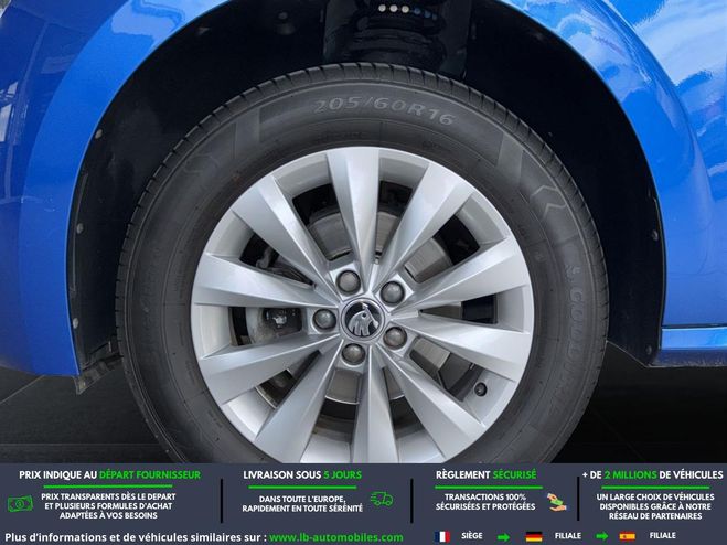 Skoda Kamiq 1.6 TDI 116 ch BVM Bleu M�tallique de 2020