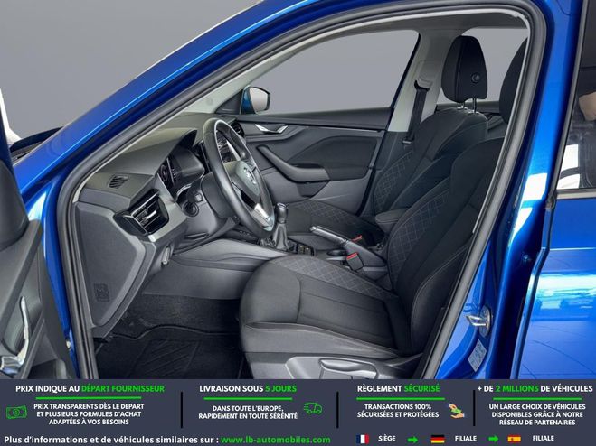 Skoda Kamiq 1.6 TDI 116 ch BVM Bleu M�tallique de 2020