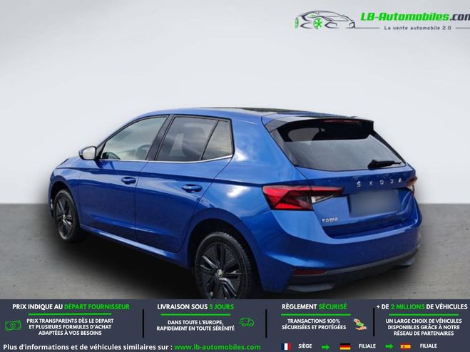 Skoda Fabia 1.0 TSI 110 ch BVM Bleu M�tallique de 2021