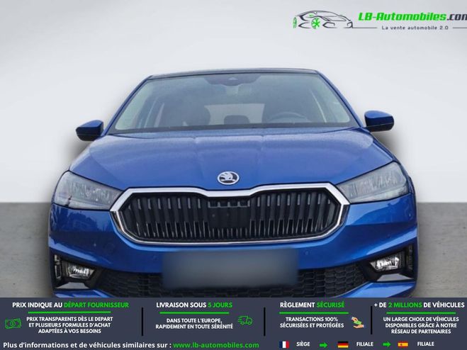 Skoda Fabia 1.0 TSI 110 ch BVM Bleu M�tallique de 2021