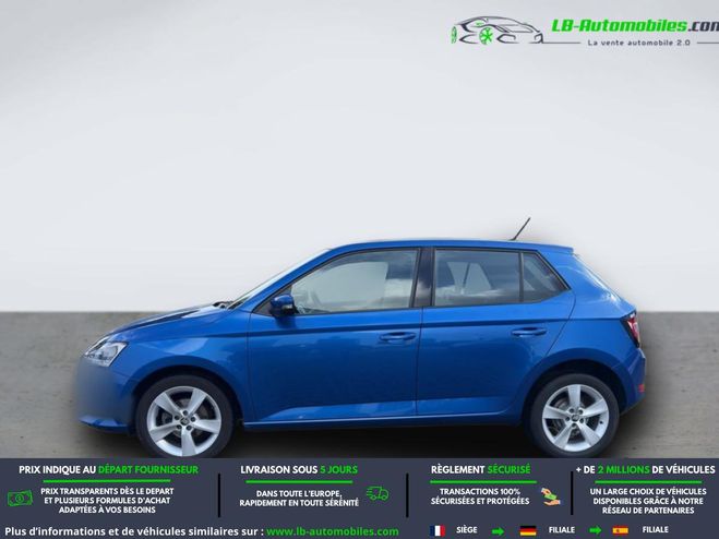 Skoda Fabia 1.0 MPI 75 ch BVM Bleu M�tallique de 2019